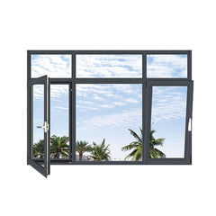 China WDMA aluminium tilt and turn window Aluminum Casement Window 