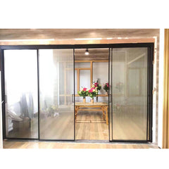 WDMA soundproof interior sliding door room dividers Aluminum Sliding Doors 