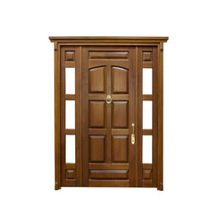 China WDMA Solid Wood Doors Interior In Ghana Teak Wood Door