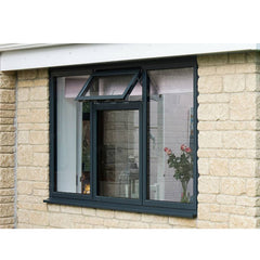 WDMA Tempered Glass Alluminum Alloy Casement Window