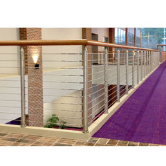 WDMA glass aluminium balcony railing Balustrades Handrails 