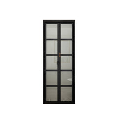 WDMA folding slide door bathroom Aluminum Folding Doors 