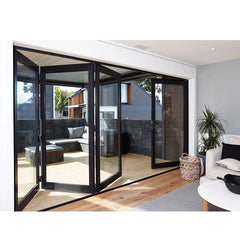 China WDMA aluminium Doors Aluminum Folding Doors 