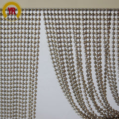 wholesale cheap metal beaded curtain for doorway on China WDMA